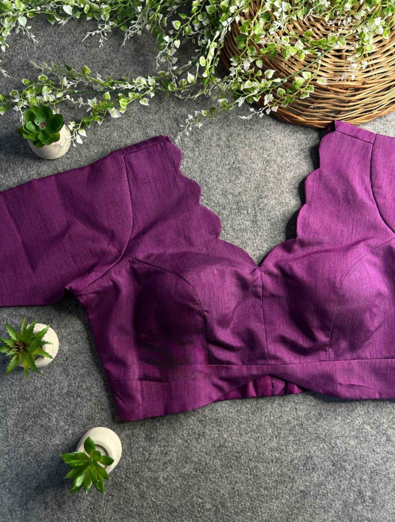 Khadi Cotton Silk Blouse