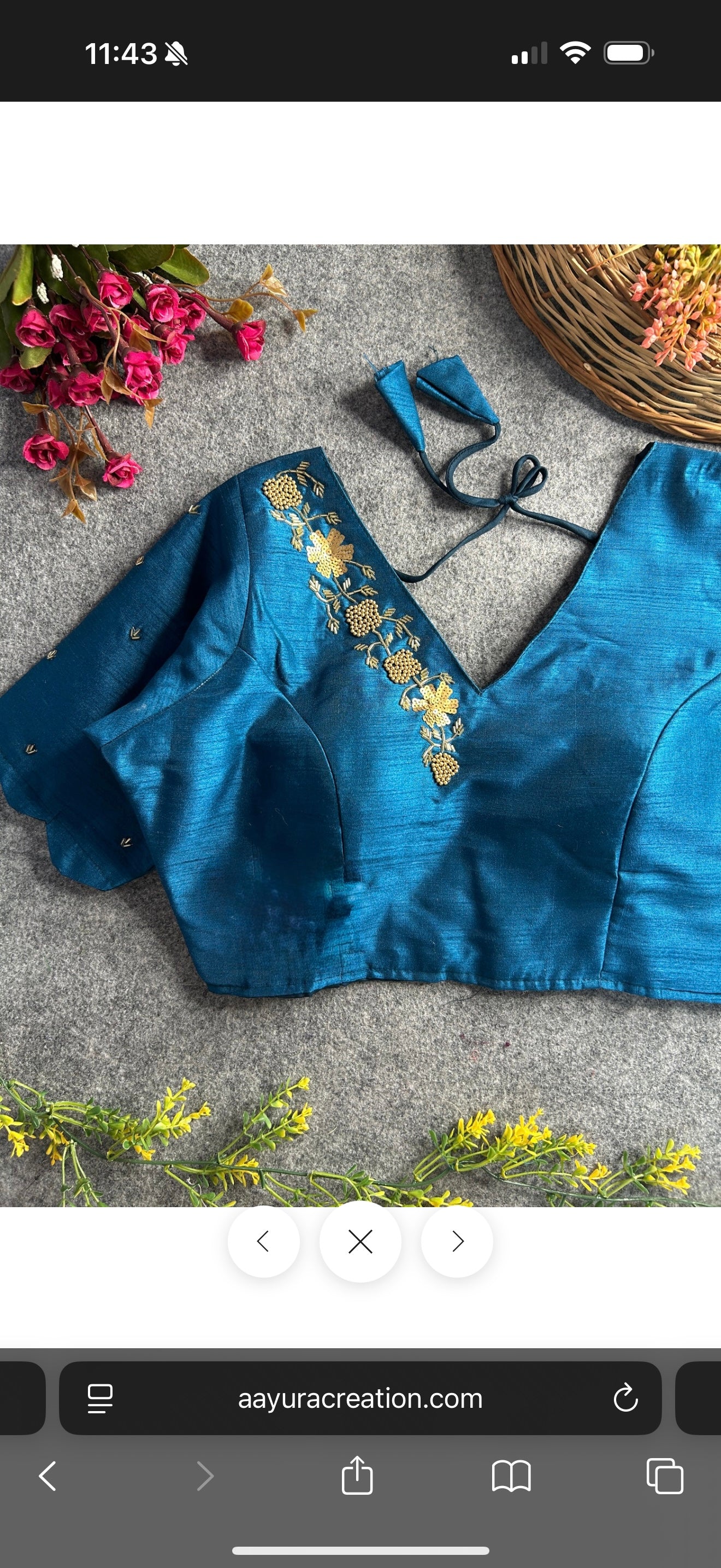 Angi Designer Blouse