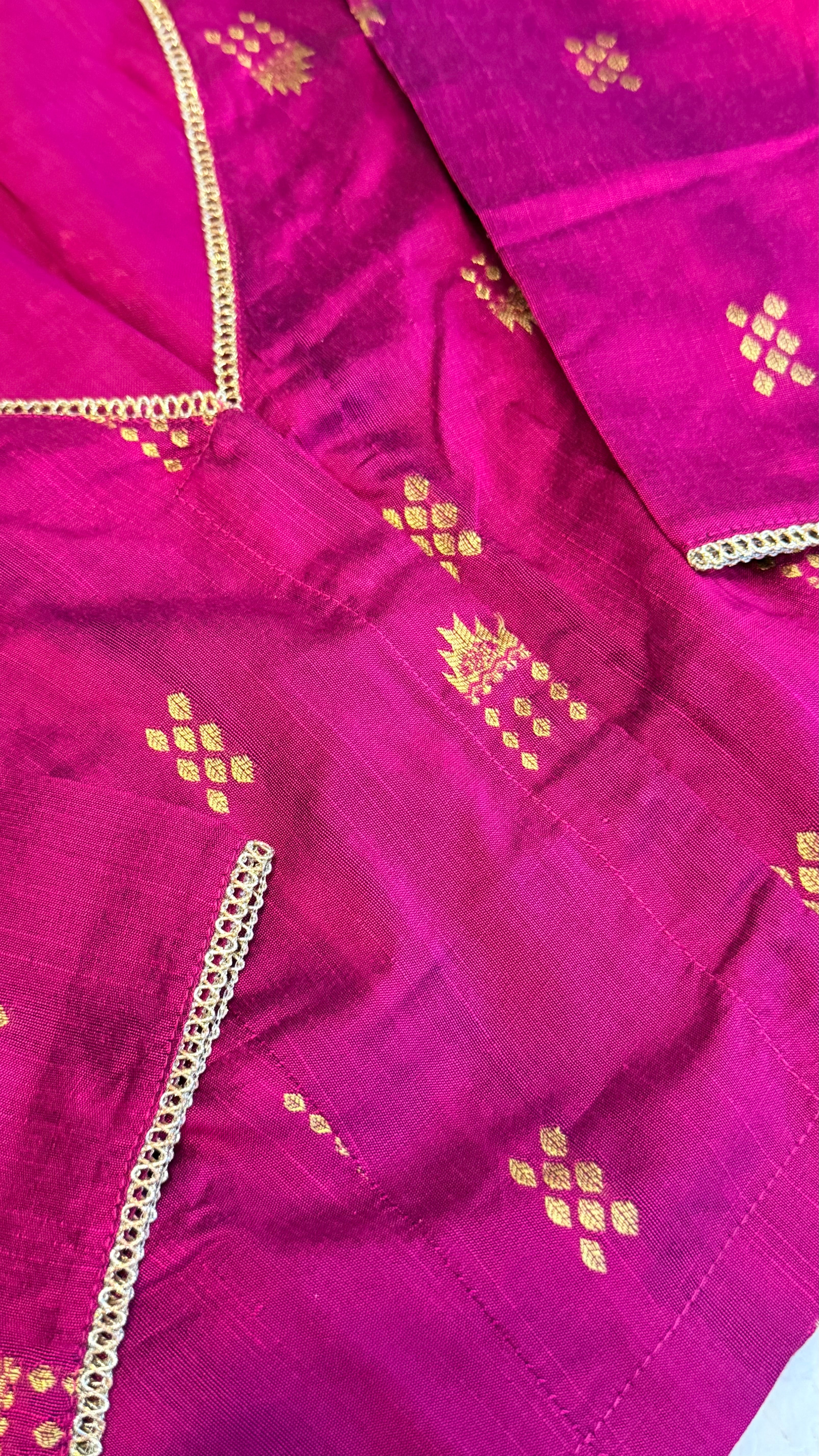 Magenta Blouse