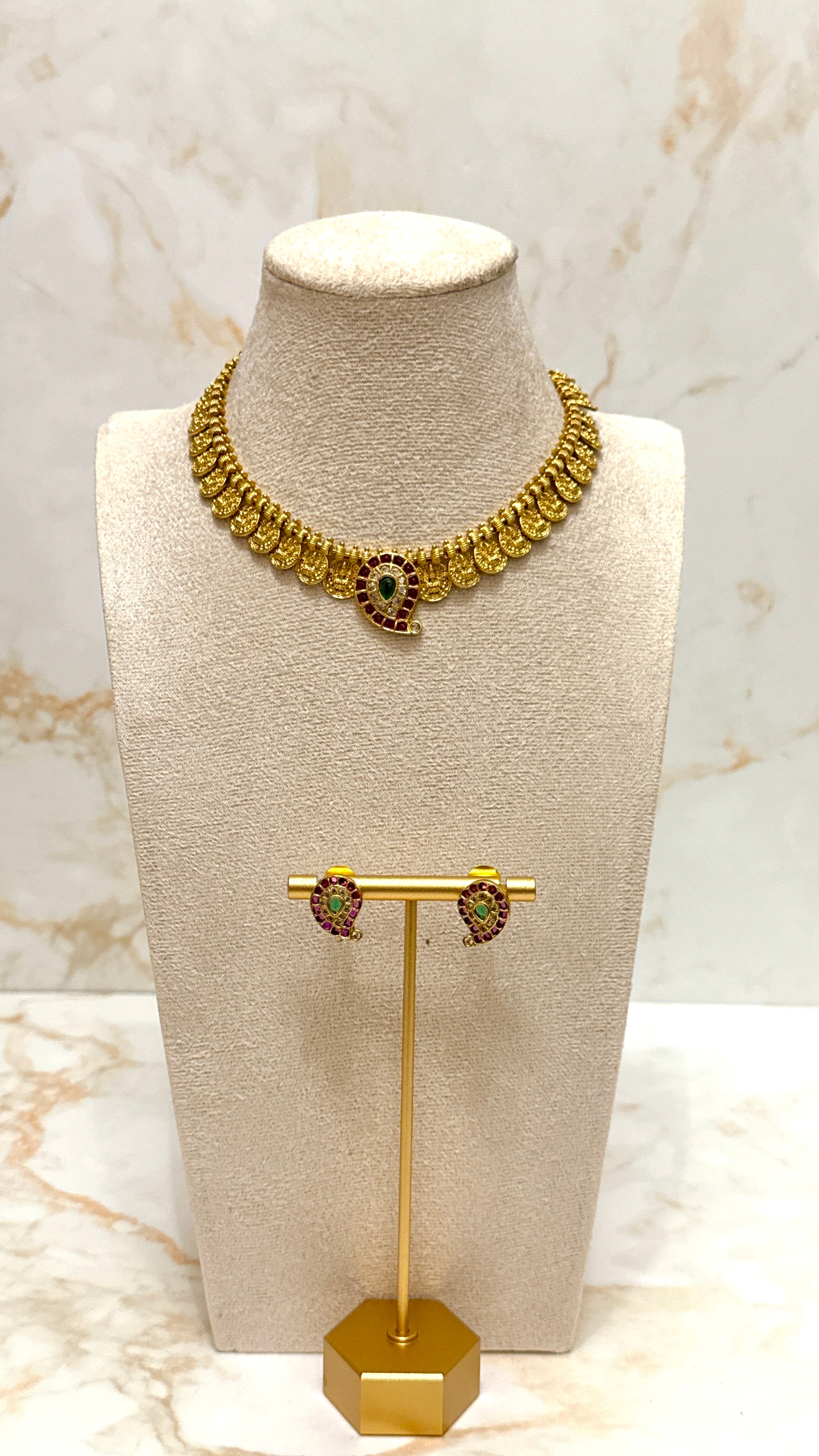 Coin Mango Necklace