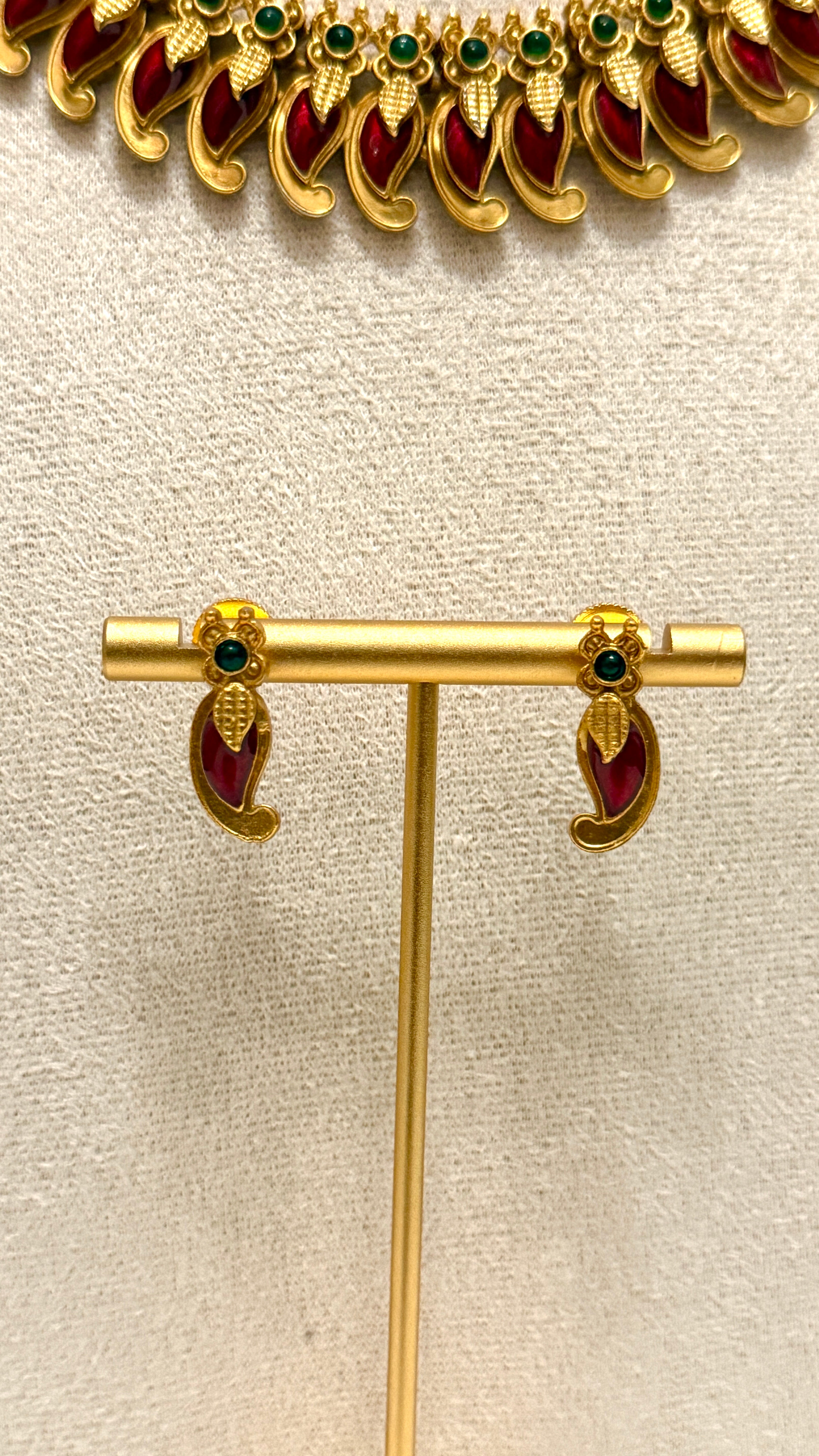 Palakka Mala Neckpiece Set