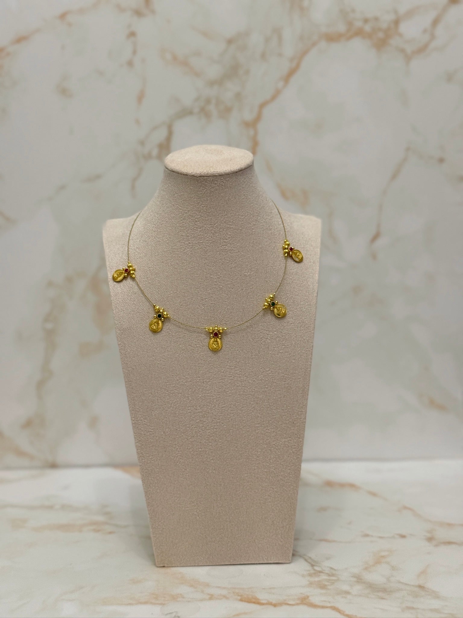 Invisible Coin Necklace