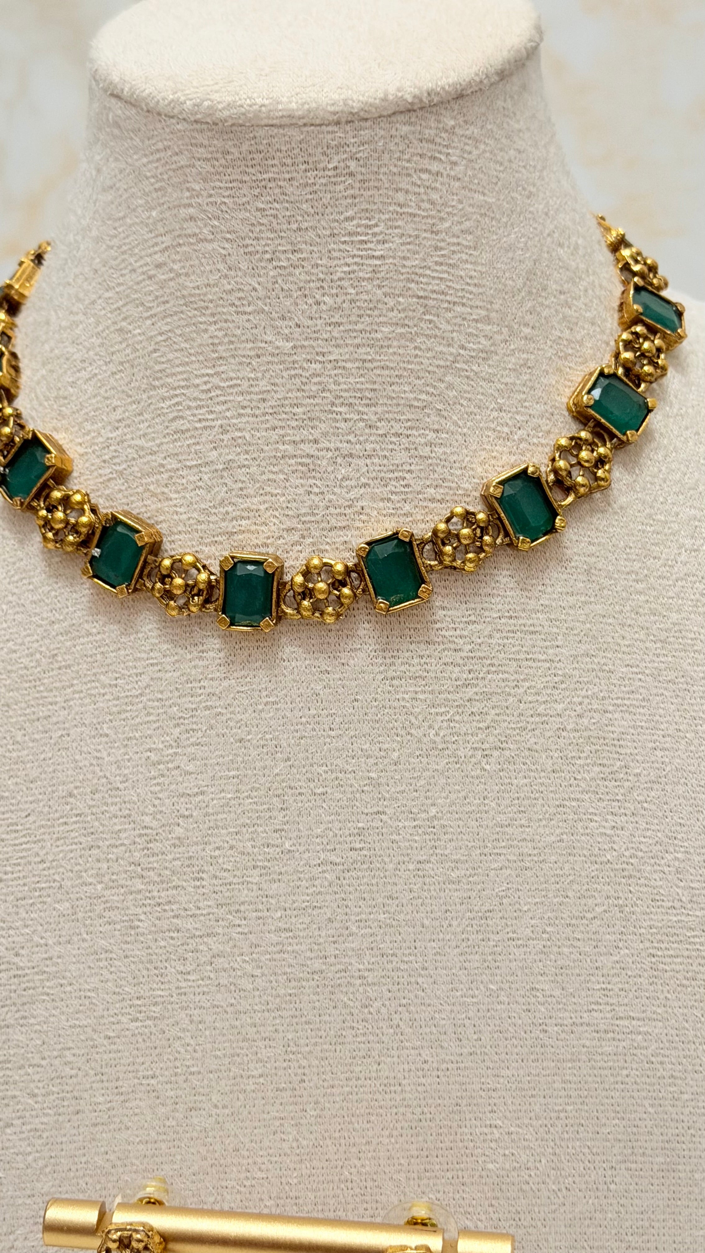 Ruby Green Necklace