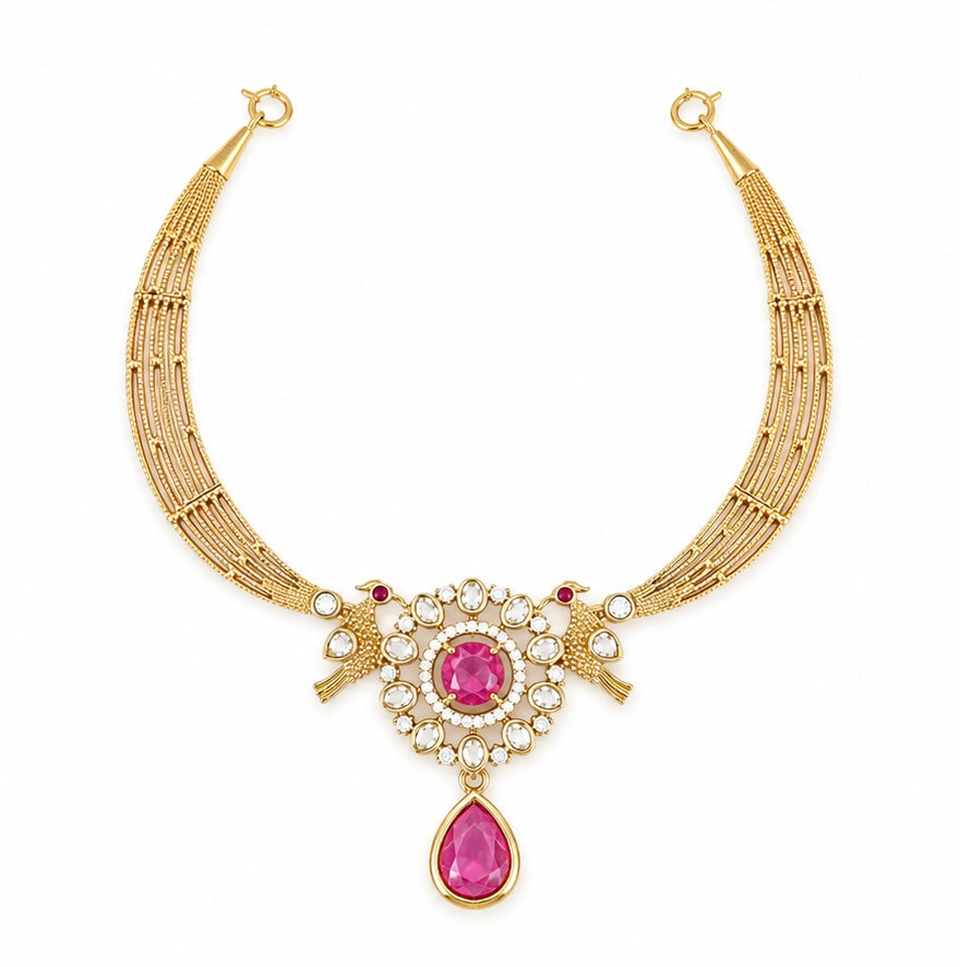 Statement Bird Necklace Set