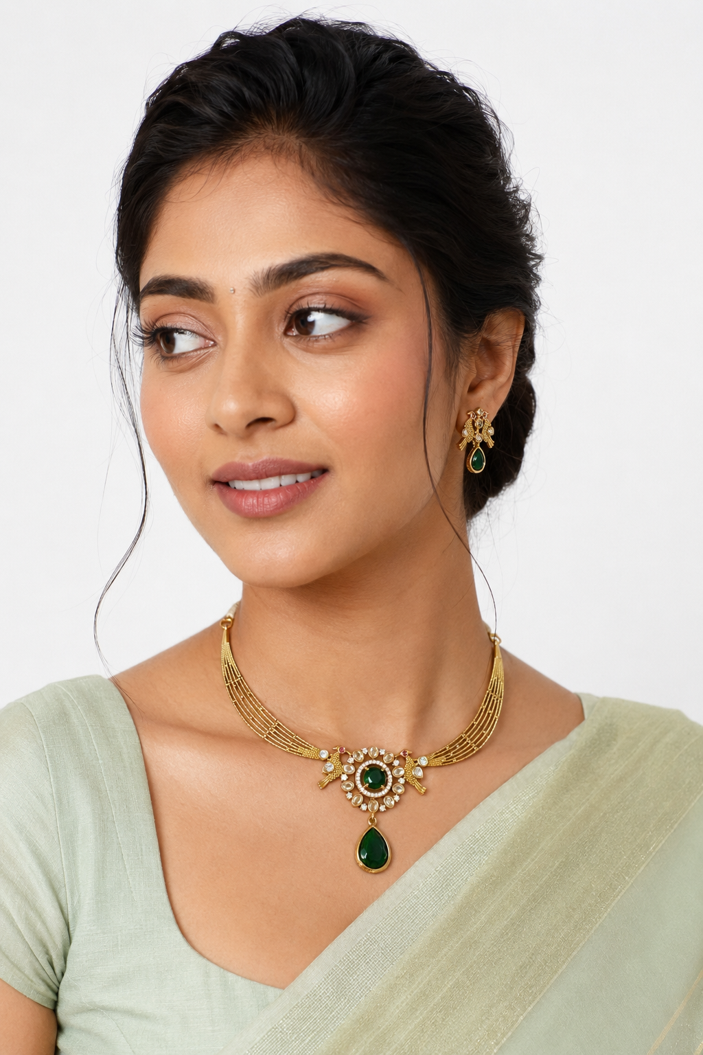 Statement Bird Necklace Set