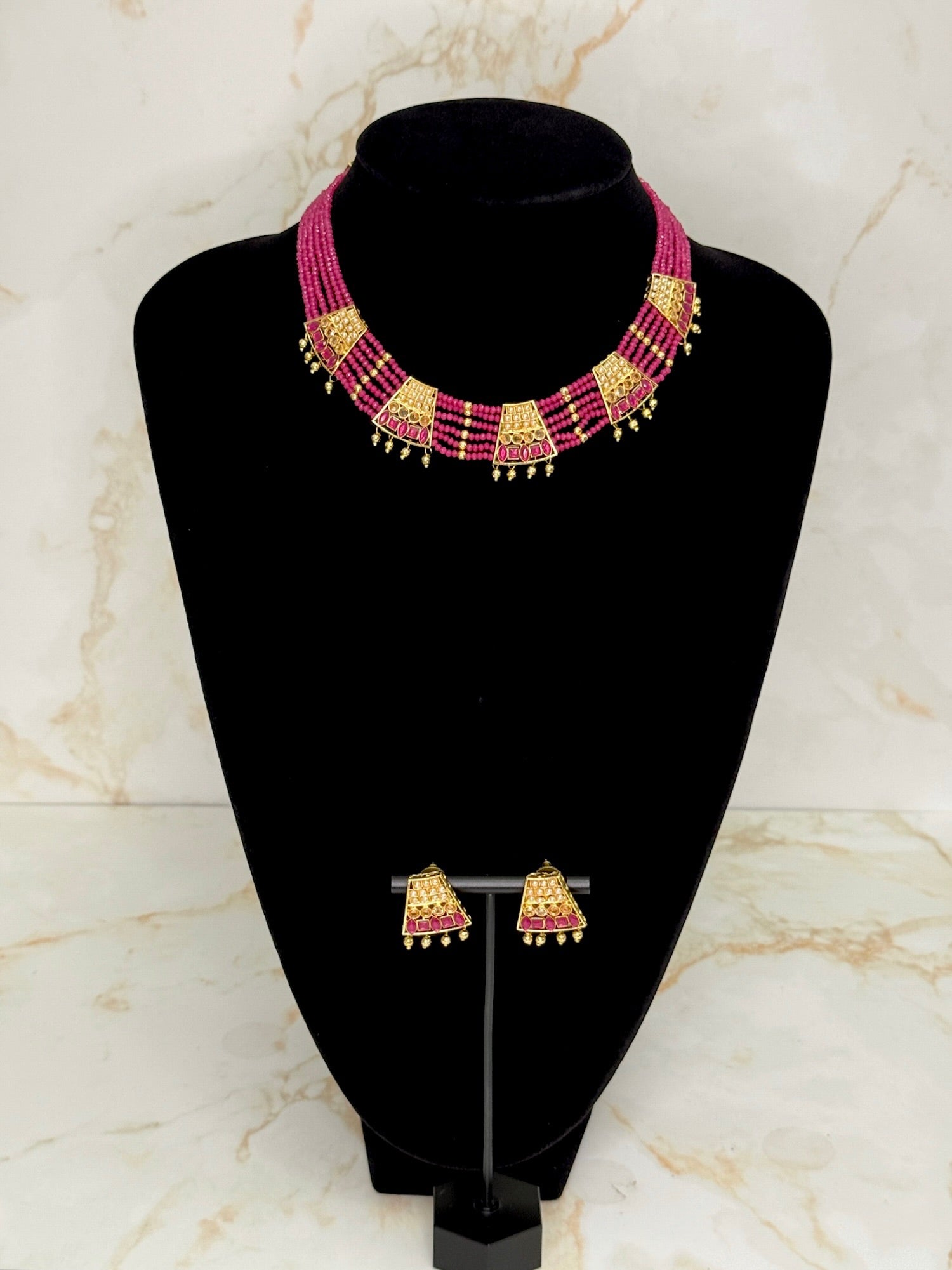 Red Beads Necklace