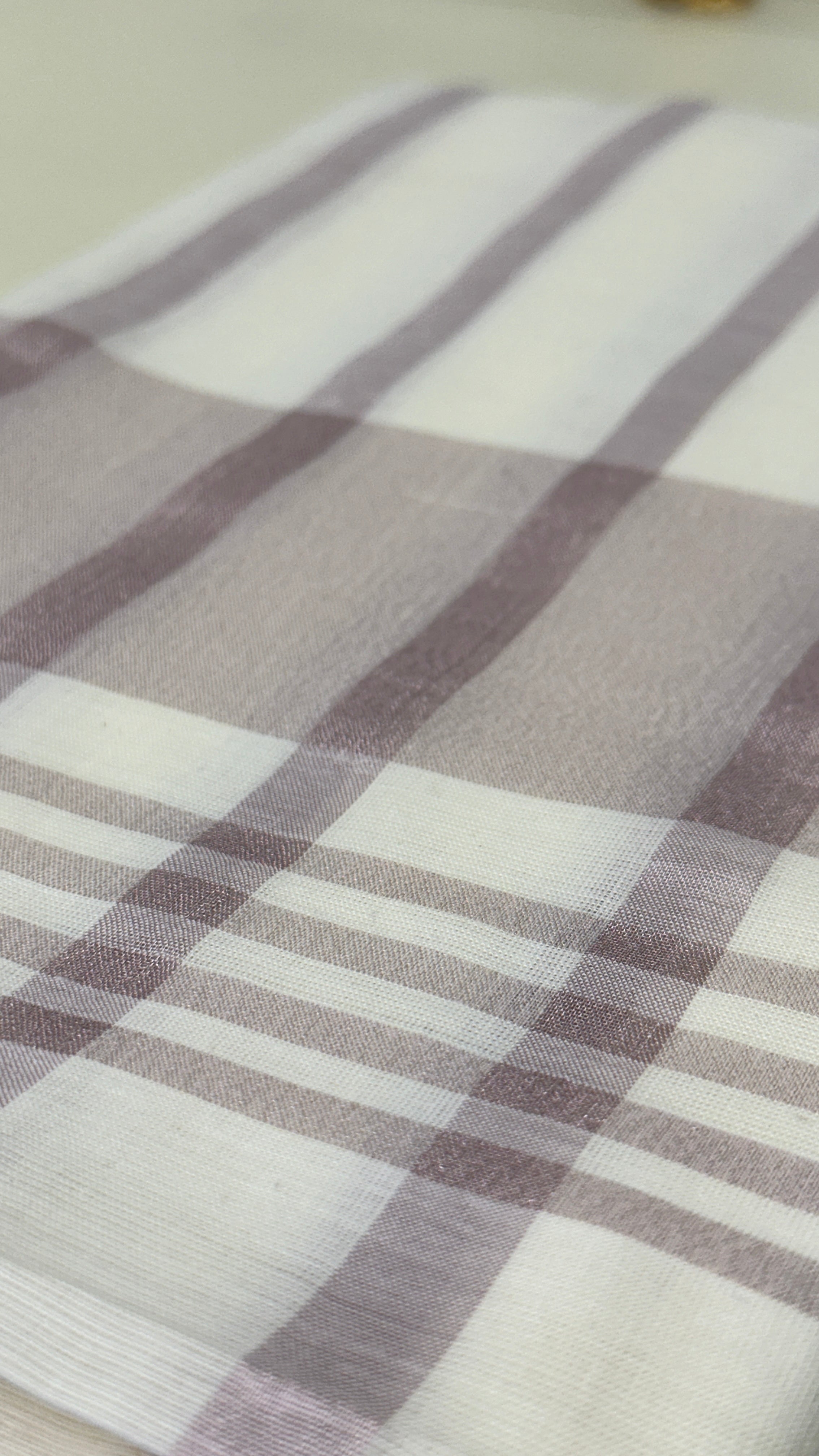 Purple Strip Kerala Saree With Blouse Piece